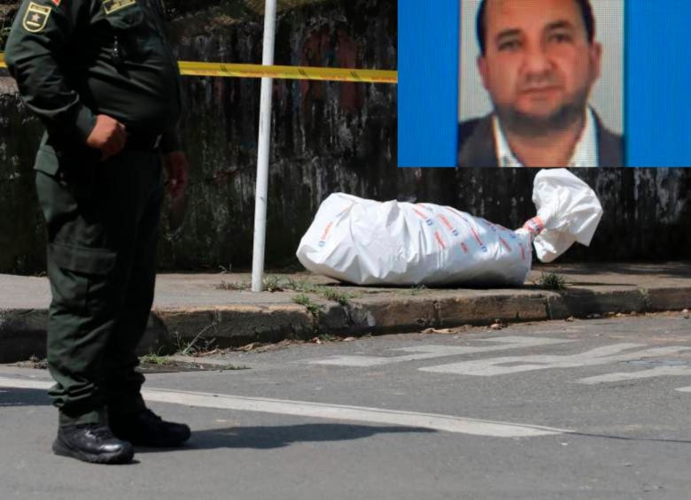 El asesinato con fusiles se registró en el norte de Bogotá y se perpetró contra el exlavador de la mafia Claudio Javier Silva Otálora (detalle). FOTO: Cortesía