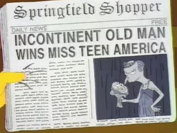 The 16 funniest newspaper headlines from The Simpsons ...