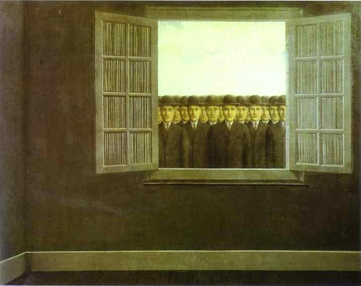 The month of the grape harvest, 1959 - Rene Magritte - WikiArt.org