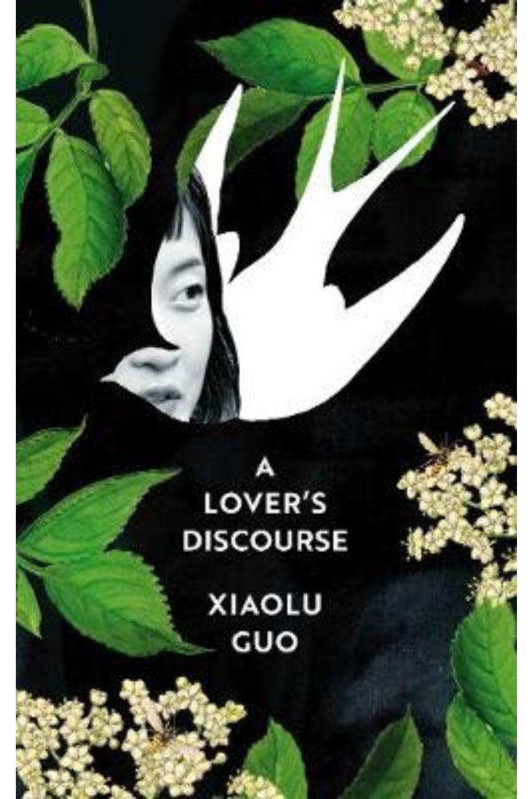 Book cover for "A Lover's Discourse" by Xiaolu Guo.