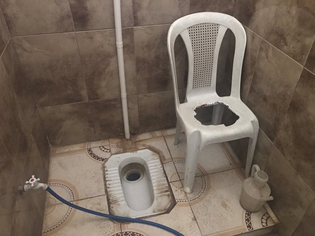 Florian Witulski on Twitter: "Need a western style toilet in Iraq? No problem!