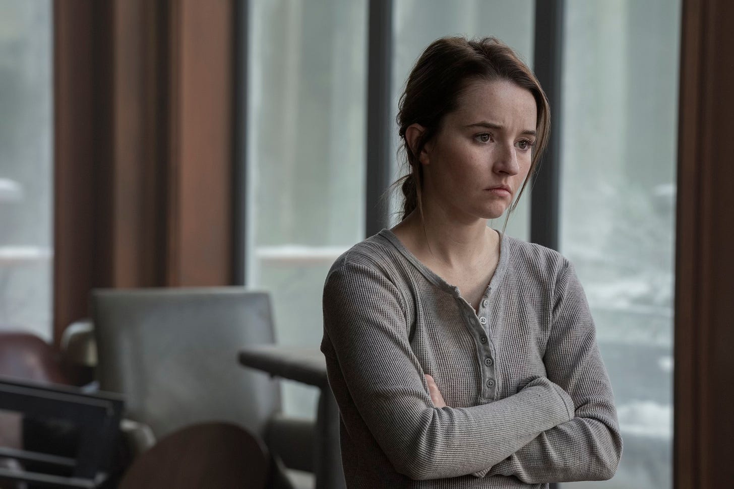 Kaitlyn Dever as Abby in The Last of Us Season 2, Episode 2 “Through the Valley.” Kaitlyn Dever as Abby in The Last of Us Season 2, Episode 2 “Through the Valley.”