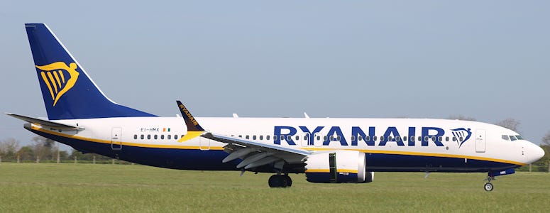 Ryanair Boeing B38M In Service