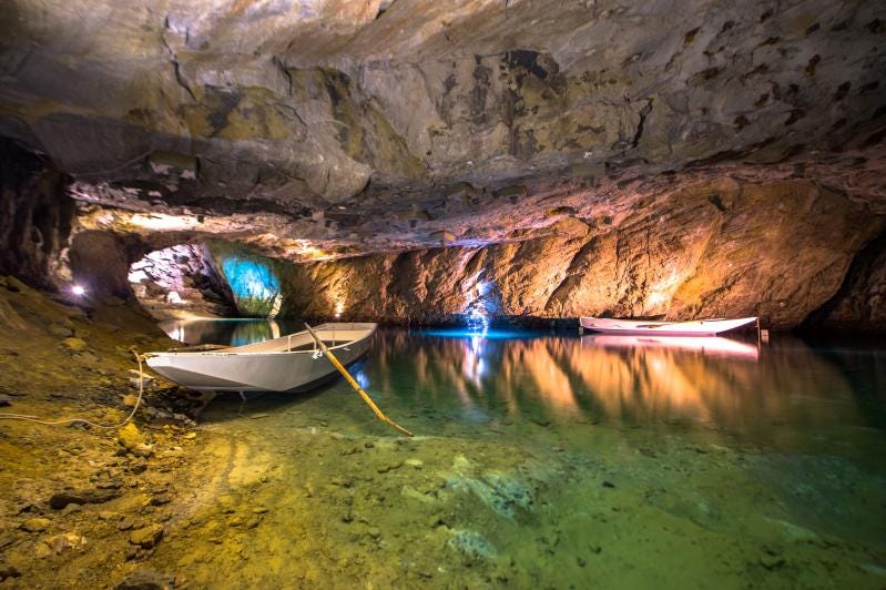 St-Léonard underground lake | Sierre Tourisme - Valais Switzerland