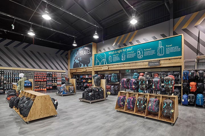 Ultimate Outdoors Megastore by Briggs Hillier, Nottingham & Merryhill – UK