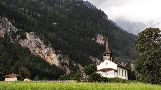 church in kandersteg
