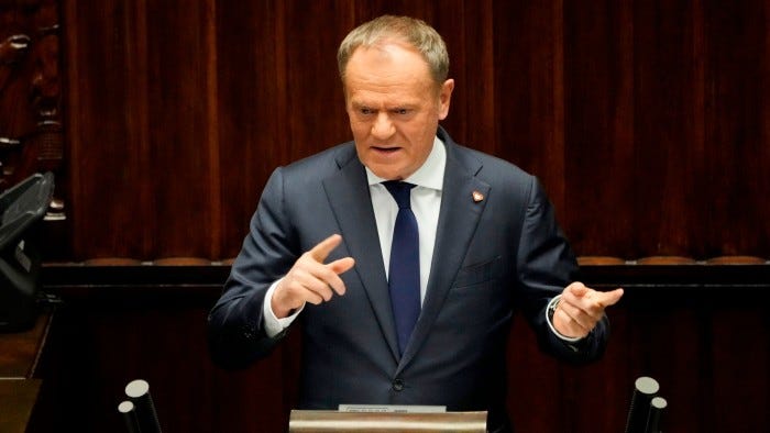 Poland must look at acquiring nuclear weapons, says Donald Tusk