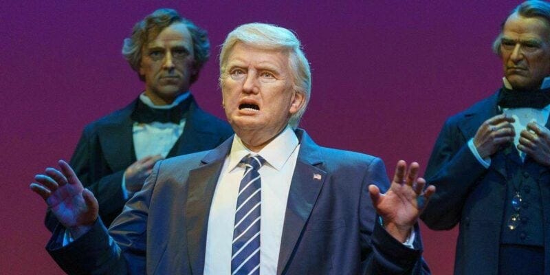 Is Donald Trump's Disney Animatronic Actually Hillary Clinton? - Inside the  Magic
