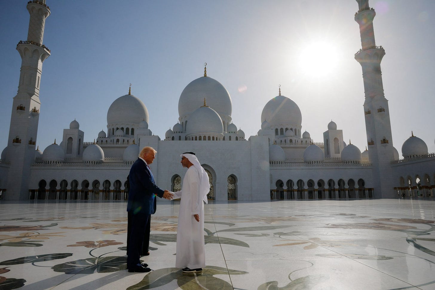 U.S. President Trump visits UAE