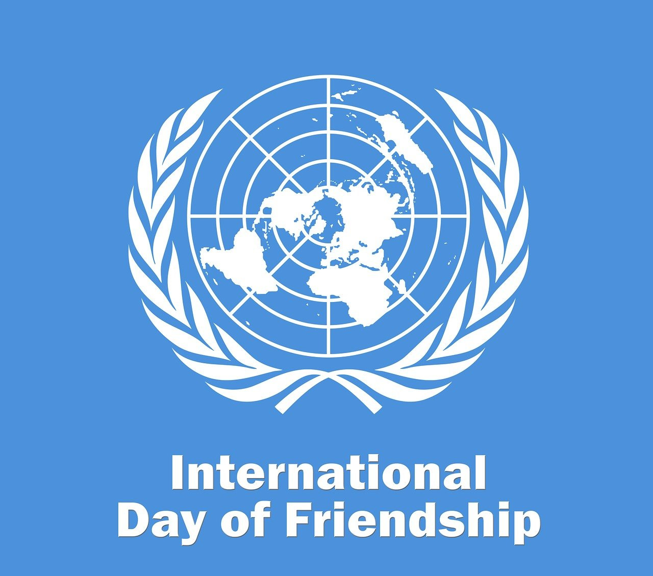 Free united nations international day of friendship illustration