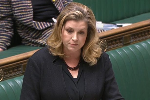 Penny Mordaunt can't resist 'undualled' road to Damascus quip after saying  she'd 'go easy' on the SNP - Scottish Daily Express