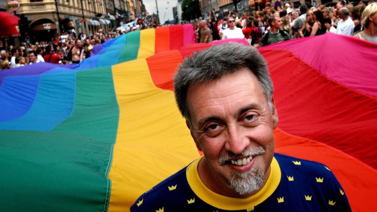 Gilbert Baker, creator of the gay pride rainbow flag, dies at 65 - Los  Angeles Times