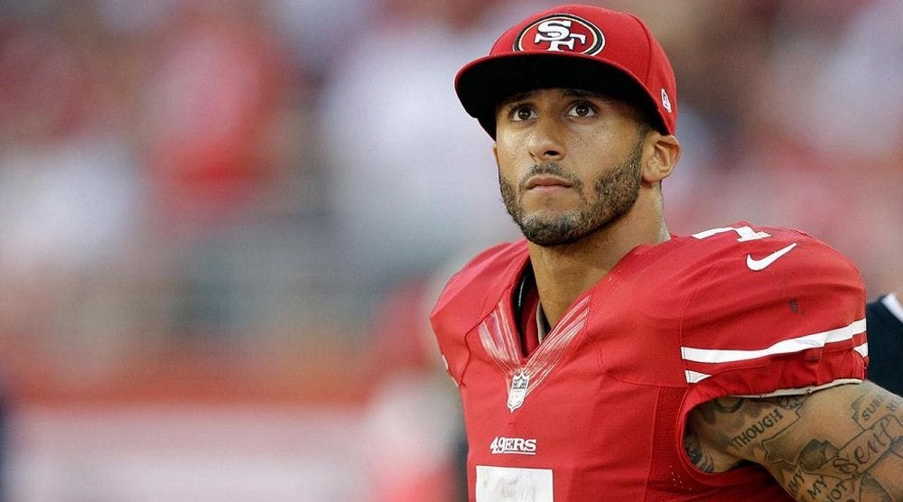 Colin Kaepernick just not black enough 2016 images