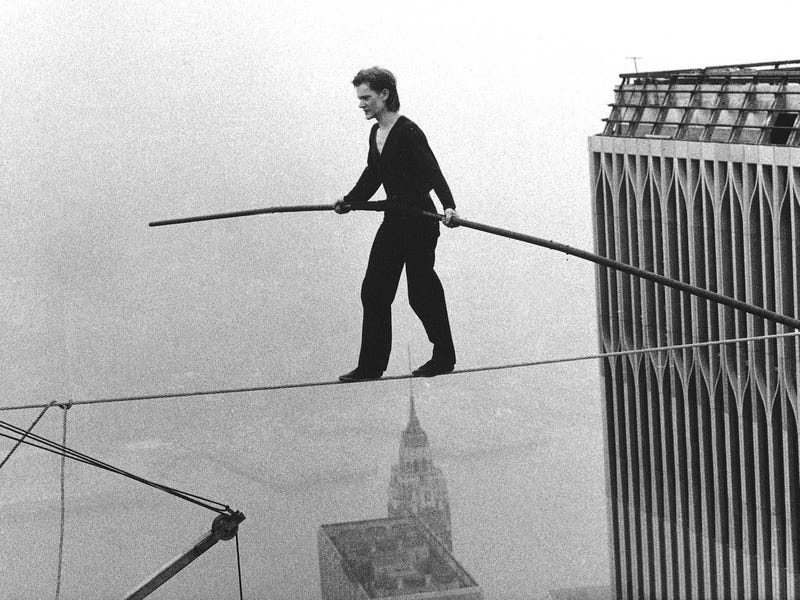 Philippe Petit Walked Across Twin Towers 41 Years Ago Today - Business  Insider