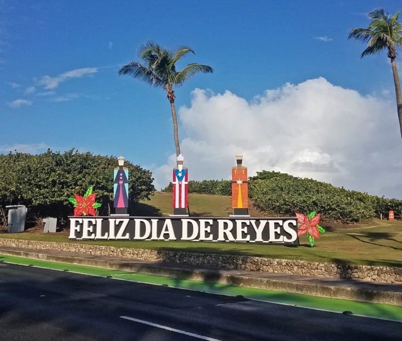 Feliz Día de Reyes en San Juan Puerto Rico