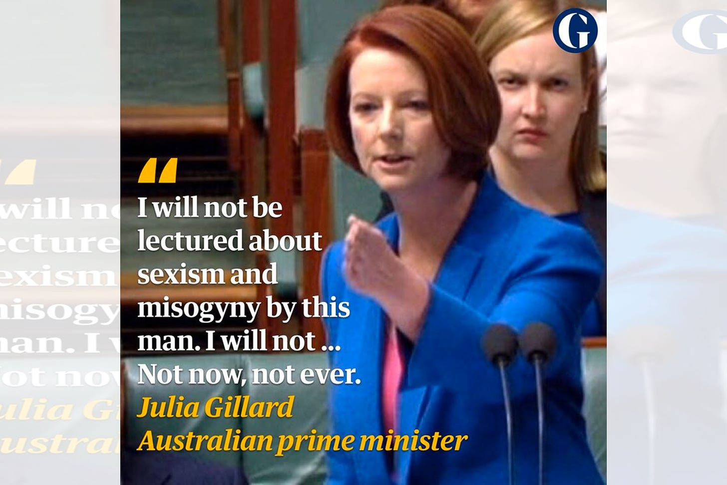 Julia Gillard's “misogyny” speech: still a remarkable example of resilience  - The Women's Vault