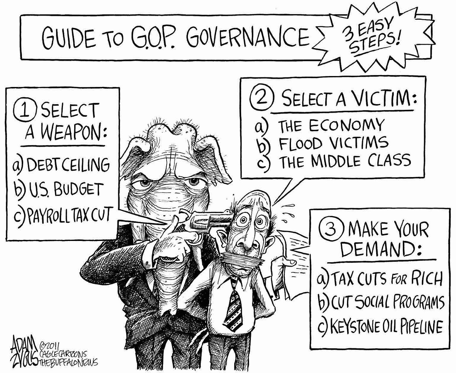 MAGA Republican hostage scheme explained