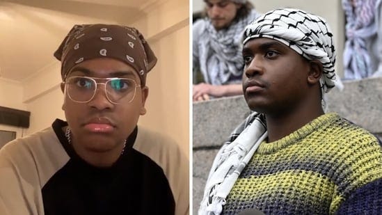 Claiming that Zionists are evil and comparing them to “Nazis”, Khymani James said: “Be glad, be grateful that I’m not just going out and murdering Zionists.”(X@iamBrianBJ)
