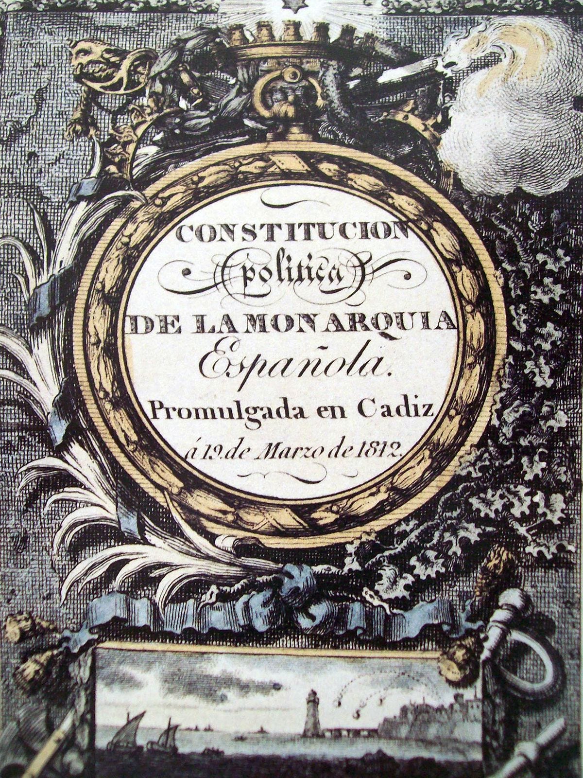 Spanish Constitution of 1812 - Wikidata