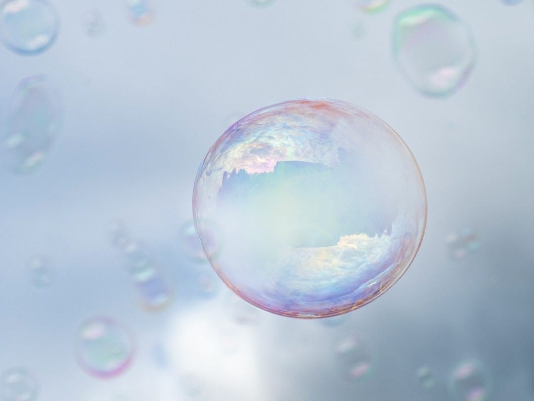 clear bubbles in the air clear bubbles in the air