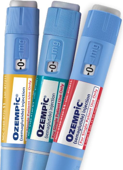 Ozempic® (semaglutide) injection 0.5 mg, 1 mg, or 2 mg | Official HCP Site