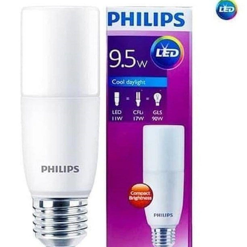 Philips LED Stick Bulb | 9.5w | E27 | Cool Day Light