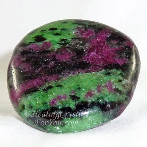 Polished Ruby Zoisite or Anyolite