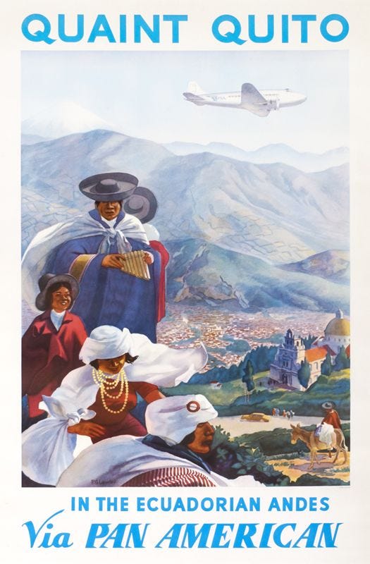 Quaint Quito in the Ecuadorian Andes - Pan American by Lawler, Paul G ...
