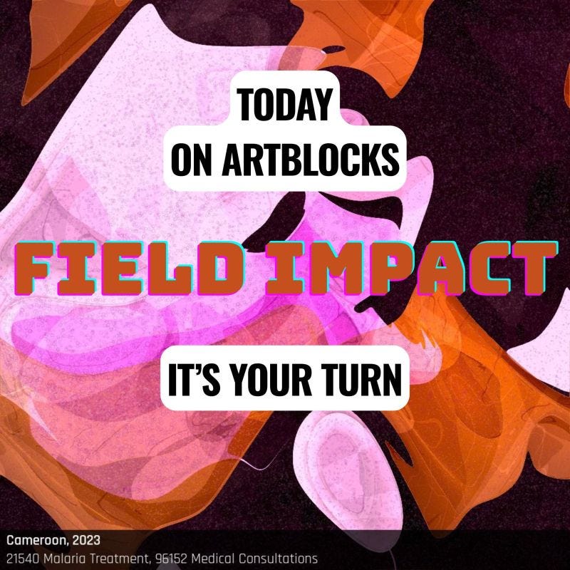 art4care #msf #fieldimpact #artblocks #web3forgood #nftphilanthropy… |  Médecins Sans Frontières (Switzerland)