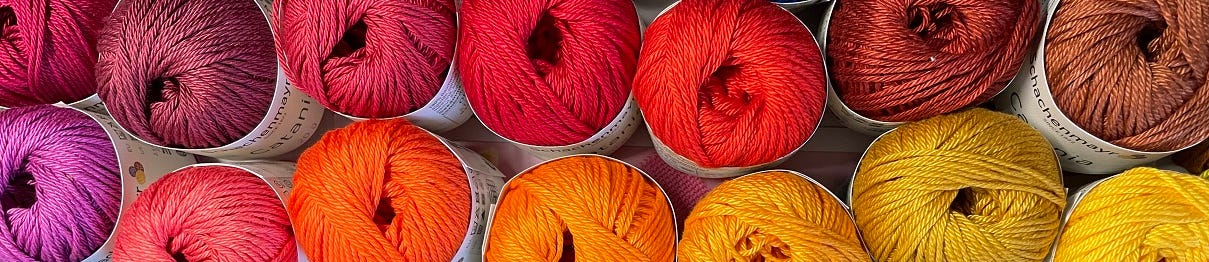 Photo of balls of yarn in different colours