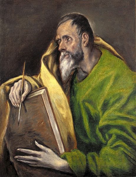 File:St. Luke, Painting by El Greco. Indianapolis Museum of Art.jpg - Wikimedia  Commons