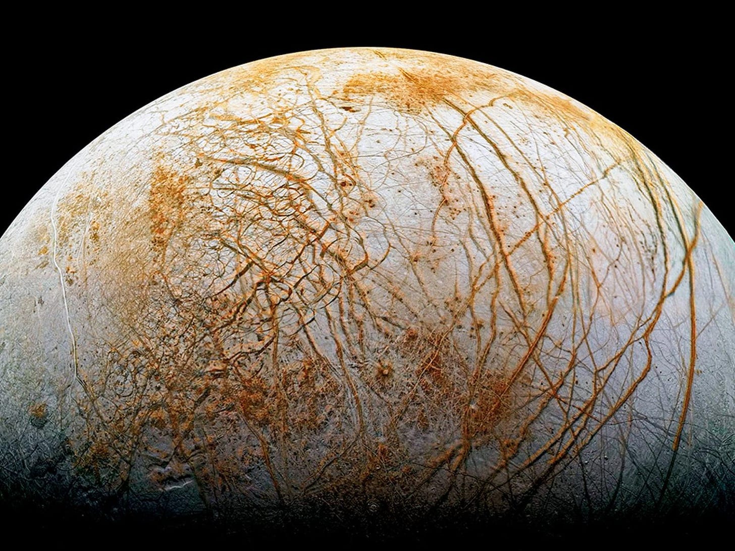 Europe, l'une des lunes de Jupiter, serait recouverte de sel | National  Geographic