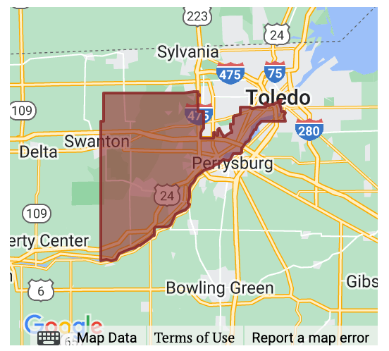 Map image of OH District 42