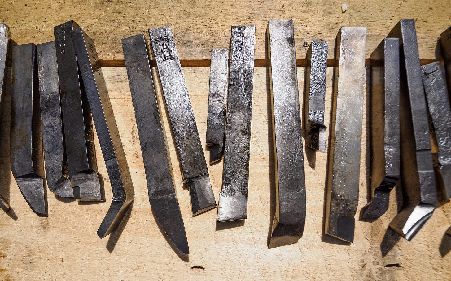 Steel cutting tools