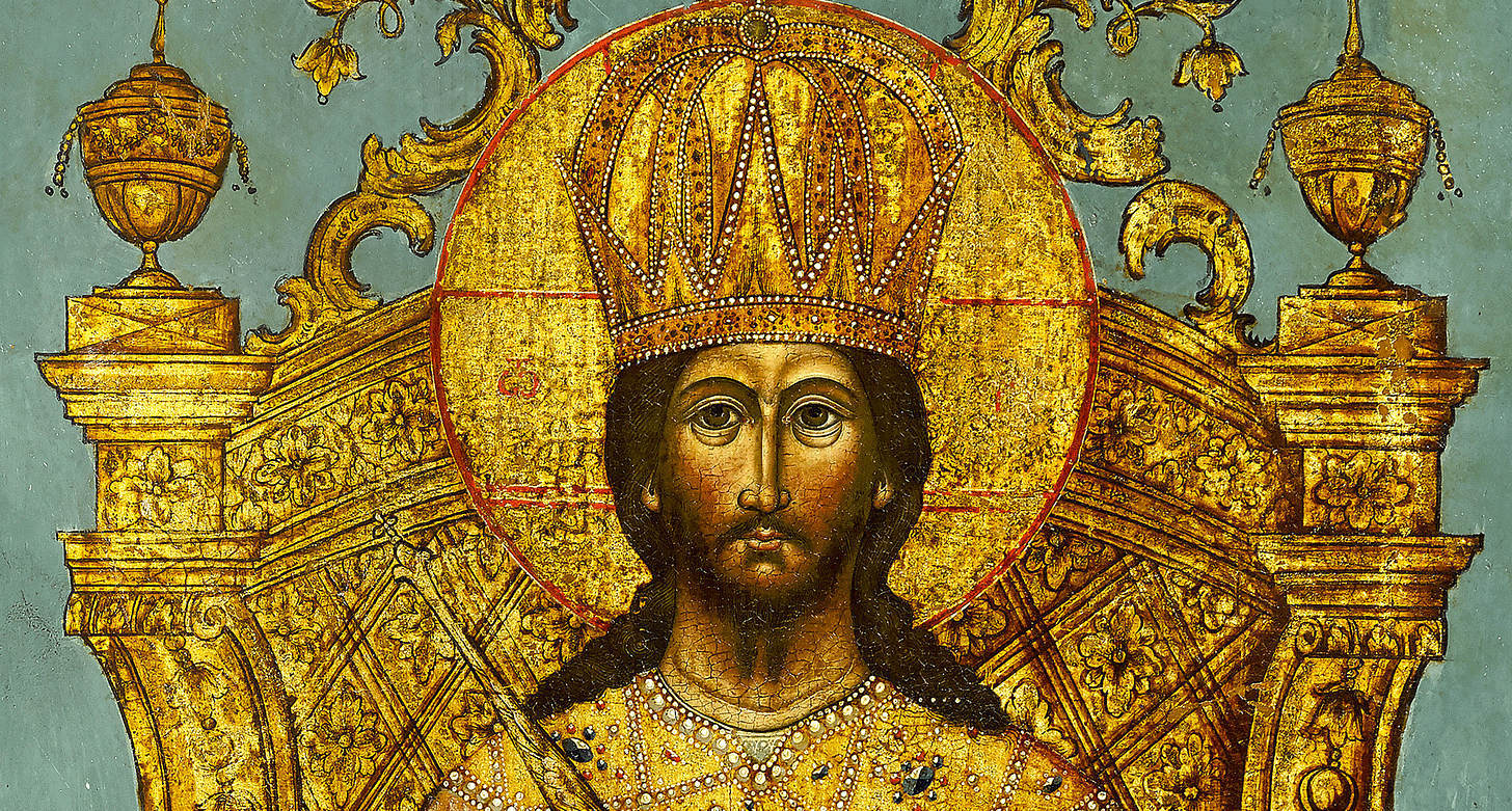 Christ Enthroned | Ruzhnikov Russian Art Collection