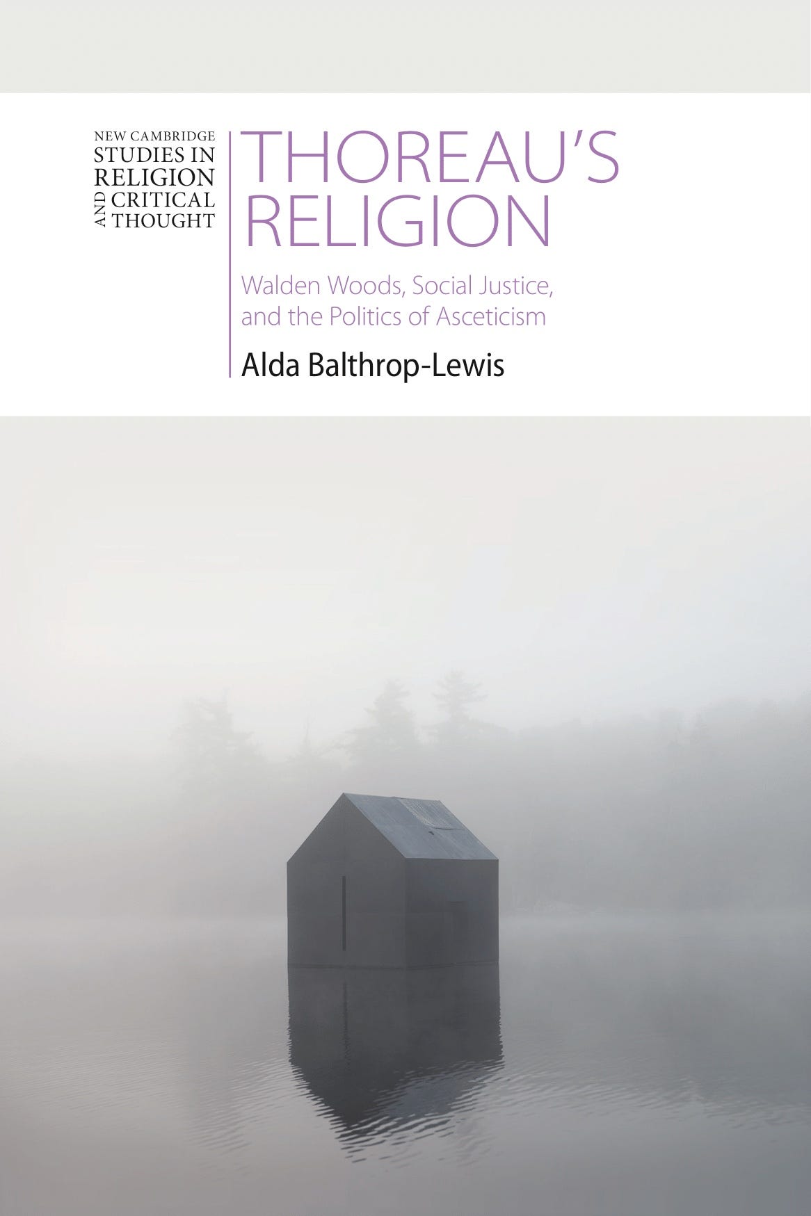 Cover of Thoreau's Religion by Alda Balthorp-Lewis