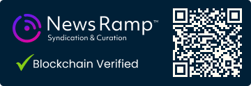 Blockchain Registration, Verification & Enhancement provided by NewsRamp™