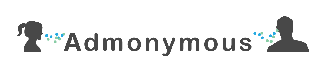Admonymous logo.