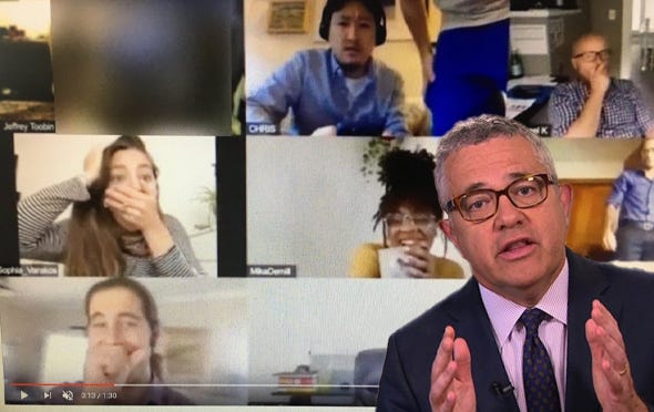 New York Times reportedly hiring Zoom masturbater Jeffrey Toobin