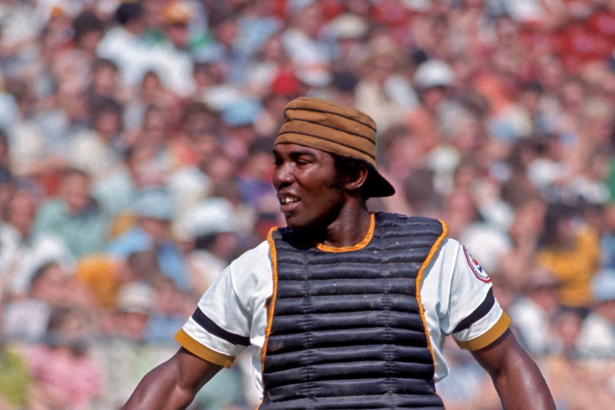 What I wouldn't give for the next Manny Sanguillen - Bucs Dugout