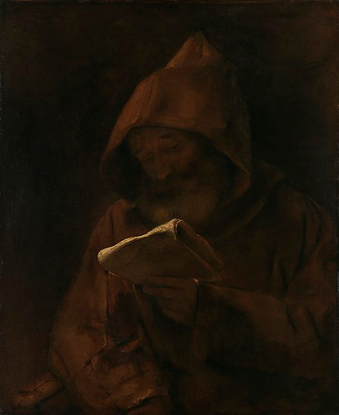 File:Rembrandt Harmensz. van Rijn (1606−1669)- Monk Reading - Lukeva munkki - Läsande munk (29433036826).jpg