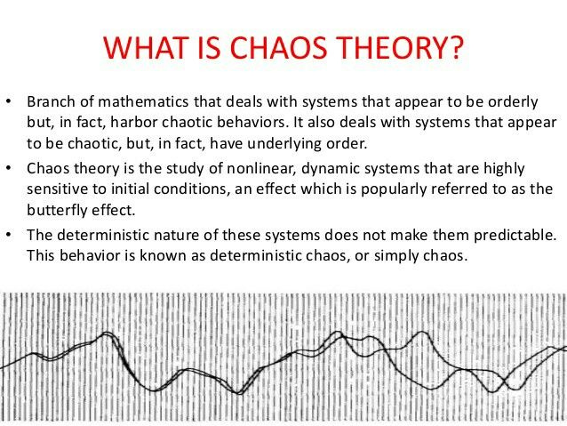 Jason Nicholls 💙 on Twitter: "Chaos Theory is a nice compliment to  meteorology. There are so many variables to account for when it comes to  making a forecast it is difficult to