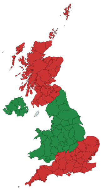 A map of united kingdom with different states

Description automatically generated