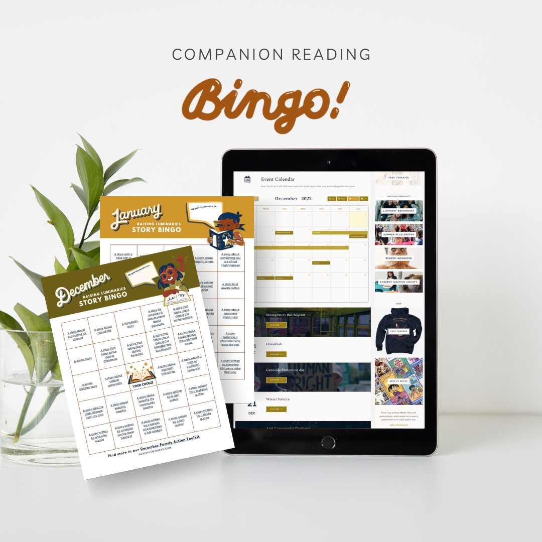 companion reading bingo printables