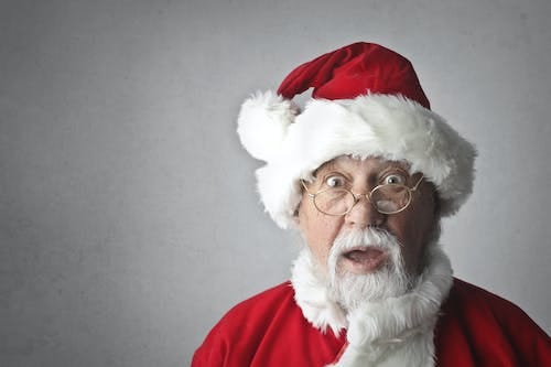Gratis Hombre Disfrazado De Santa Claus Foto de stock