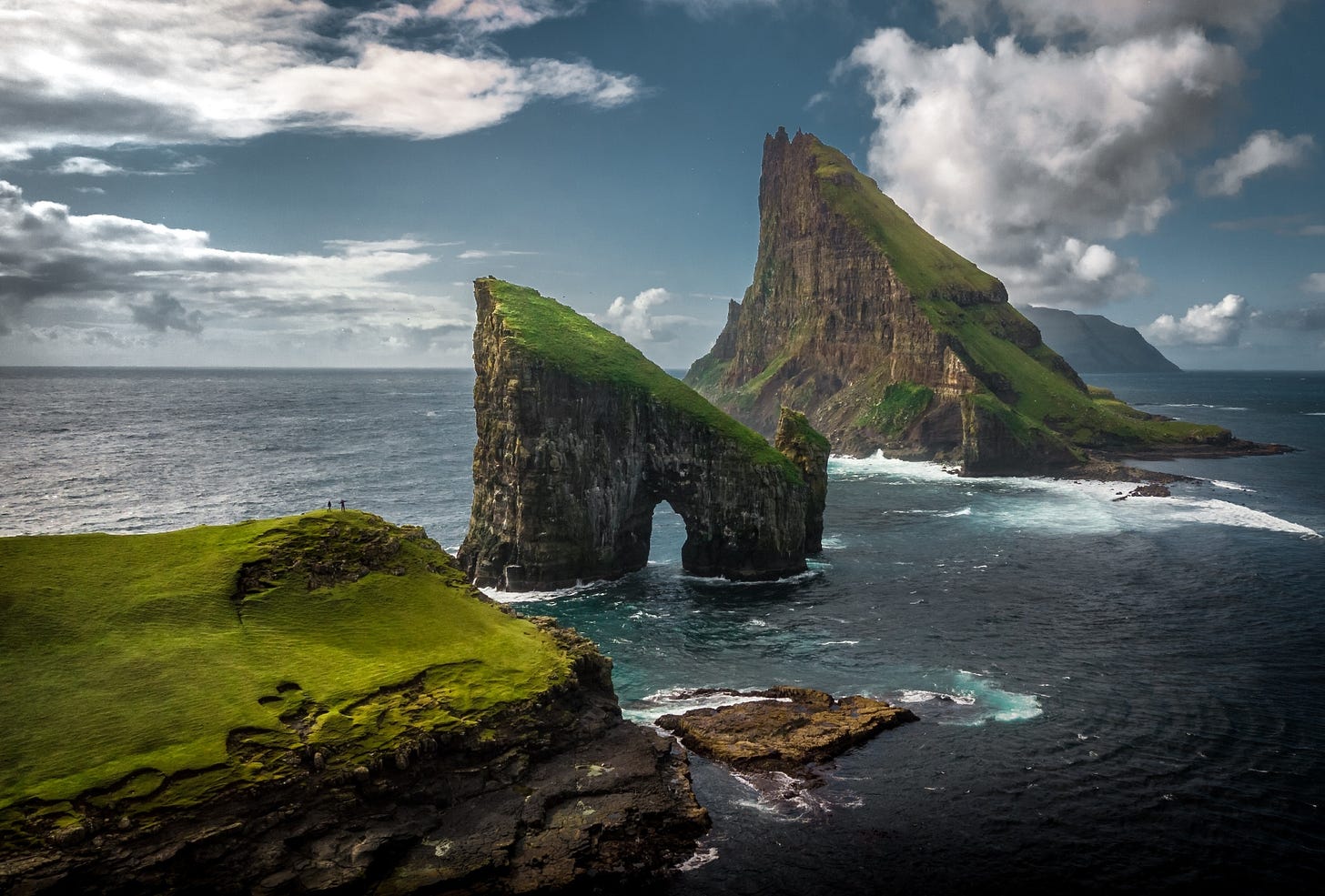 Amazing Photos of the Faroe Islands' Stunning Landscapes From Above