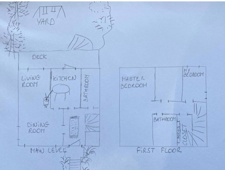 Example of a floor plan.