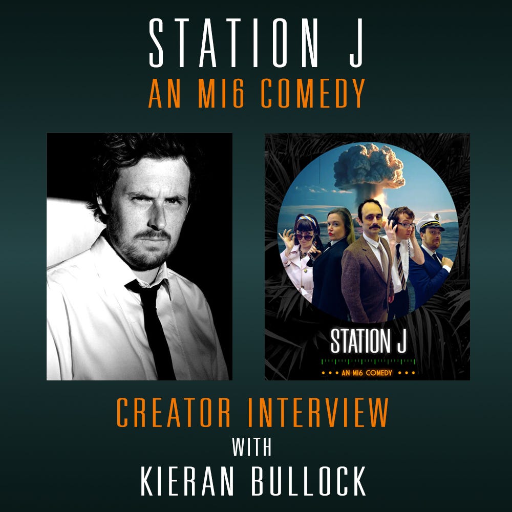 James Bond Australia interview with Kieran Bullock creator of Station J An Mi6 Comedy