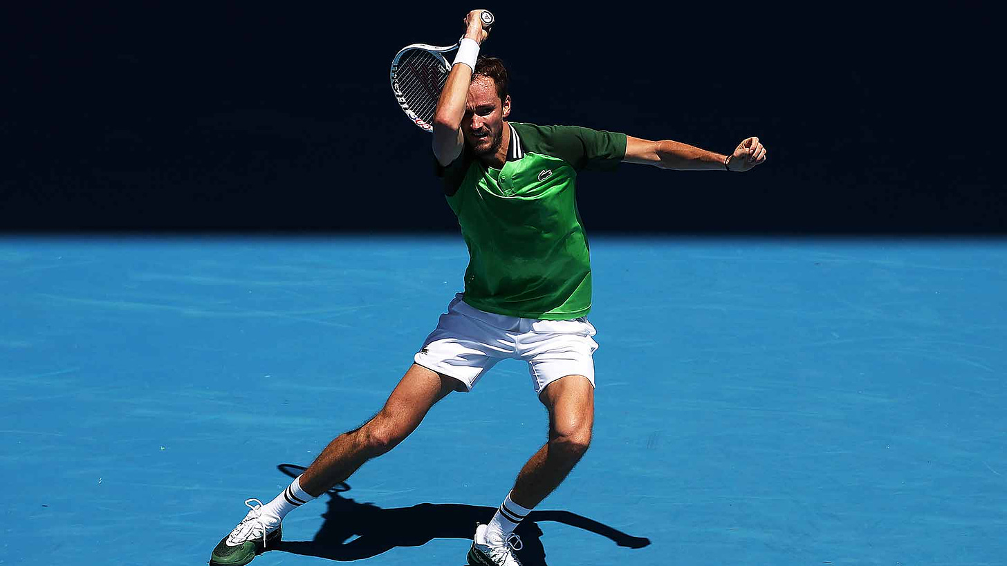 Australian Open: Medvedev avanzó, pero tiene un cuadro complicado