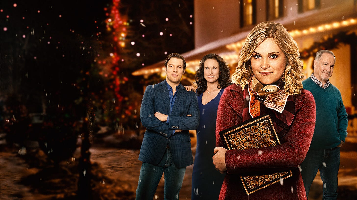 Christmas Inheritance starring Eliza Taylor, Jake Lacy, Andie MacDowell. Click here to check it out.